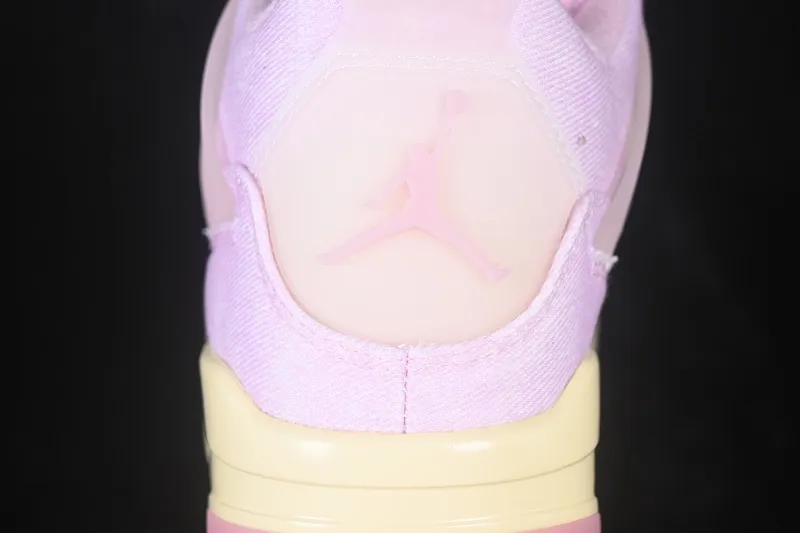 All categories Air Jordan Jordan series basketball shoes Air Jordan 4 Air Jordan 4 Retro "Iced Carmine" AJ4 Jordan 4 denim ice plum powder replica basketball shoes IB6716-600